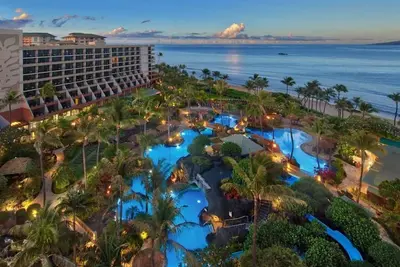 Image de Suite Marriott Maui Ocean Club-1 Br - Vue sur l'île! Courtier agréé avec la plupart des semaines!