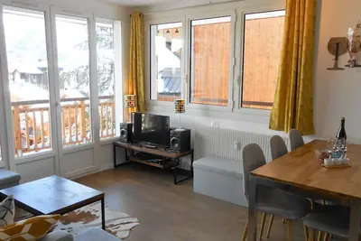 Image de Appartement cosy 6 pers, balcon, animaux admis, parking