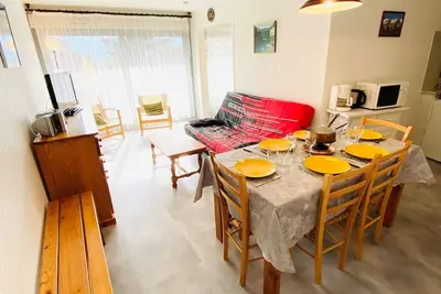 Image de Appartement au pied des pistes avec balcon et animaux acceptés