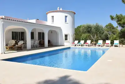 Villa De Charme 7 People Swimming Pool Ocean View Algarve
