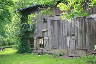 Image de Sauna - 4 personnes - également dans le foin - antique - feux de joie - dans la campagne