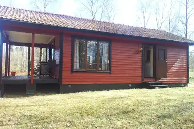 Image de Tapez. Maison de vacances suédoise pour 4 personnes. dans le sud de la Suède