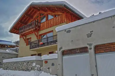 Image de Luxe préparation personnelle Alpine Chalet, 10 personnes (4 cac) au coeur de Paradiski