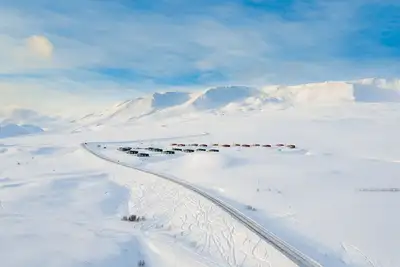 Image de Hrimland Mountain Cottage avec une vue magnifique sur Akureyri et Eyjafjordur