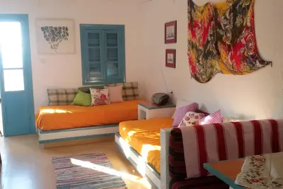 Belle maison avec vue sur la mer sur les côtes crétoises!