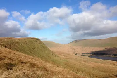 Image de Grange aménagée située sur une ferme en activité dans les Brecon Beacons, au Pays de Galles