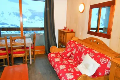 Image de Appartement cosy avec balcon, pied des pistes, parking couvert