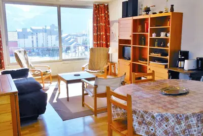 Image de Appartement cosy centre station, au pied des pistes, 2 pièces, parking, 6 pers