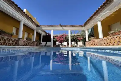 Image de Casa Uno Votre villa de style romain au cœur de l'Andalousie - Piscine, barbecue et terrasse