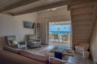 Duplex vue mer sur la plage