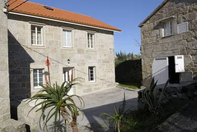 Maison rustique avec vue sur la mer
