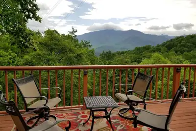 Image de Super vue Mt LeConte / Tram avec wifi, bain à remous et table de billard