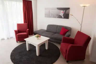 Image de Belle suite avec une grande terrasse dans le spa de Bad Salzuflen