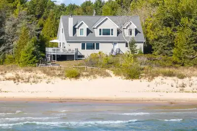 Image de Plage de sable pour 14 sur le lac Michigan!
