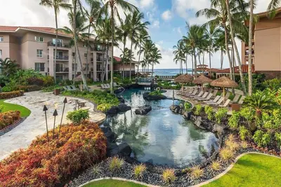 Marriott's Waiohai Beach Club: Villa avec vue sur l'océan