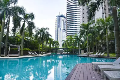 Image de ☆ Maison de vacances parfaite ☆ avec la belle ligne d'horizon Klcc