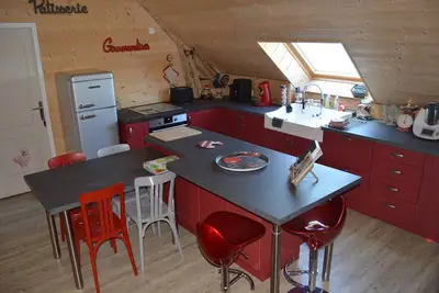 Image de Gîte maison individuelle campagne + terrasse, parking privé- 6 adultes+2 enfants