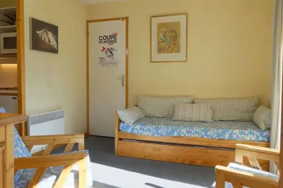 Image de 250m des commerces, Rez-de-chaussée, balcon, 33m², Méribel-Mottaret