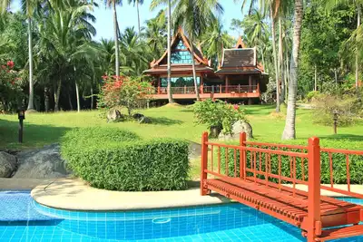 Thai style Luxury Villa in a private residence on south cost of Koh Samui
