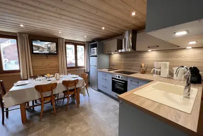 Image de Gentianes appart 4 - Appartement 3*** centre village, proche pistes 7/8pers.