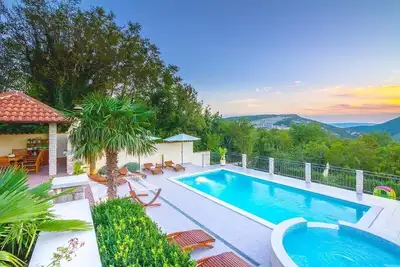 Image de Maison de vacances Grižane pour 1 - 6 personnes avec 3 chambres à coucher - Maison de vacances