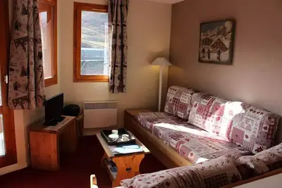 Image de Val Thorens Charming 2 Teil Cabine 4 PERSONen Skis At Pieds