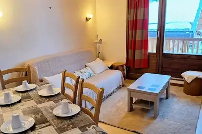 Image de Val Thorens 2 Pieces 5 Functional Personen, Superbe View