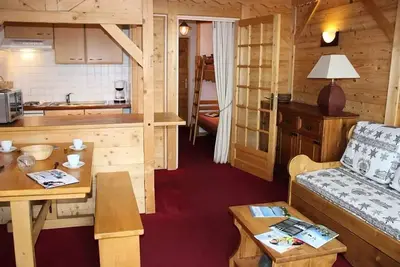 Image de Val Thorens Belle Deco FÜR Dieses Studio 4 Personen NÄHREN