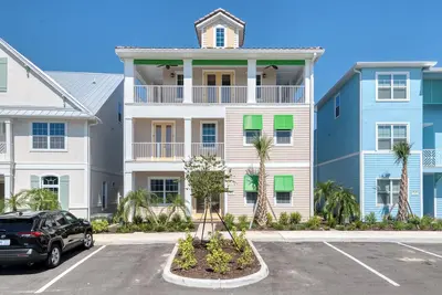 Image de Margaritaville Orlando Cottages - Près de Disney, navette gratuite pour les parcs thématiques<br>6kk, 2qq, 9. 5 salles de bain, 8 lits