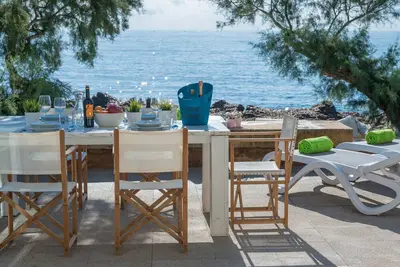 Port Nou Ca Na Cati - Chalet with sea views in Cala Bona. Free WiFi