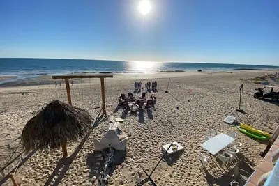 Superbe maison de 5000 m² avec 7 chambres à coucher, à 100 mètres de la mer de Cortex, pour 22 personnes