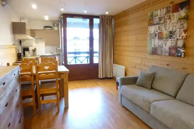 Image de Studio 4 pers avec Balcon, Parking et Wi-Fi, Proche Thermes, Brides-les-Bains