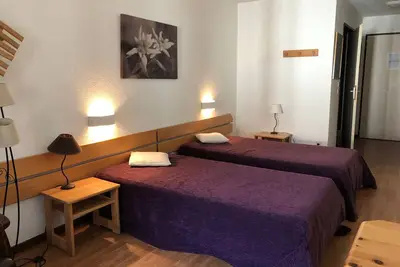 Image de Studio avec Balcon, Wifi et Parking - 4 pers, Proche Thermes, Brides-les-Bains