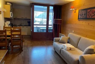 Image de Studio cosy avec balcon, 4 pers, Brides-les-Bains, Wifi, parking couvert, animaux bienvenus