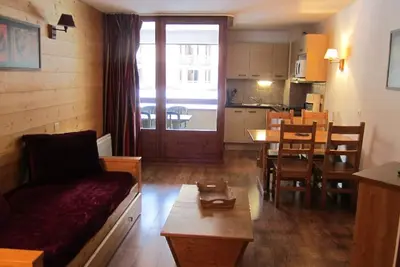 Image de Studio Confort 4 Pers. avec Balcon, Parking et Wi-Fi - Brides-les-Bains