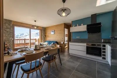 Image de Appartement moderne et chaleureux sur les pistes