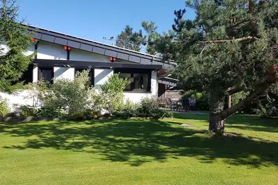 Image de Lux. Maison de vacances avec sauna et salle de fitness au milieu du parc national de la Forêt Noire
