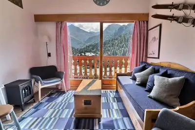 Image de Charming Duplex Skis At Pieds, Near Trade, High View