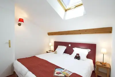 Image de Wifi, 20m du centre station, remise en forme, piscine, balcon, télévision, casier à ski, 48m²