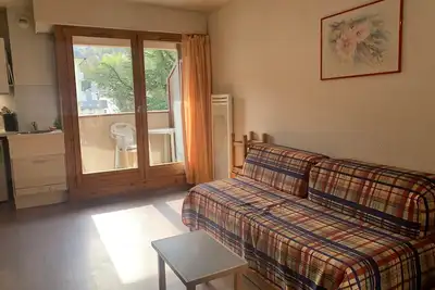 Image de Studio Centre Ville avec Balcon et Parking pour 4 Pers.