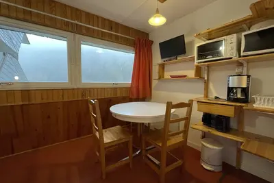 Image de Studio Économique pour 2 pers, Pied des Pistes - Les Menuires (Animaux Acceptés)