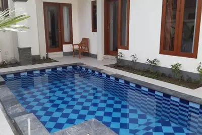 Villa à deux chambres avec piscine privée Sunjp E4 canggu