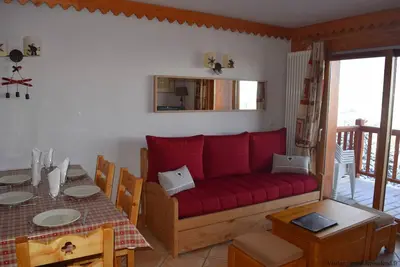 Image de Arcs 1800: Appart. tout confort, piscine, skis aux pieds, garage, vue Mont-Blanc