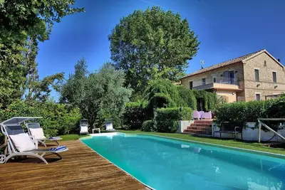 Image de Maison de vacances privée avec Wifi, piscine privée, climatisation, Tv, patio, vue panoramique
