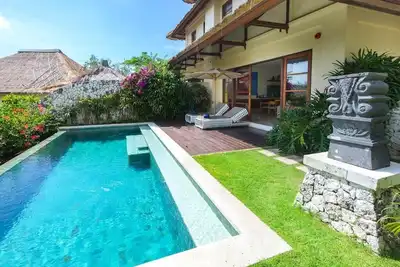Villa avec 2 chambres et piscine @ jimbaran