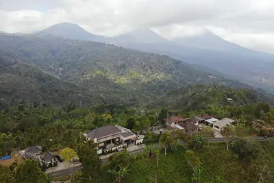 Image de Suite Junior avec vue sur le jardin Ă Munduk