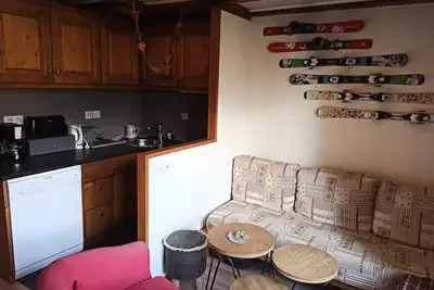 Image de Paradiski bordure de pistes vallandry