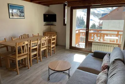 Image de Duplex Montagne avec Balcon au Pied des Pistes, 8 Pers. , Parking Privé