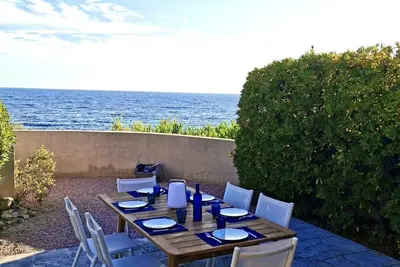 Image de Villa front de mer, terrasse et clim, 5 min plage