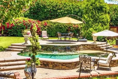 Image de Beach Villa avec piscine et spa